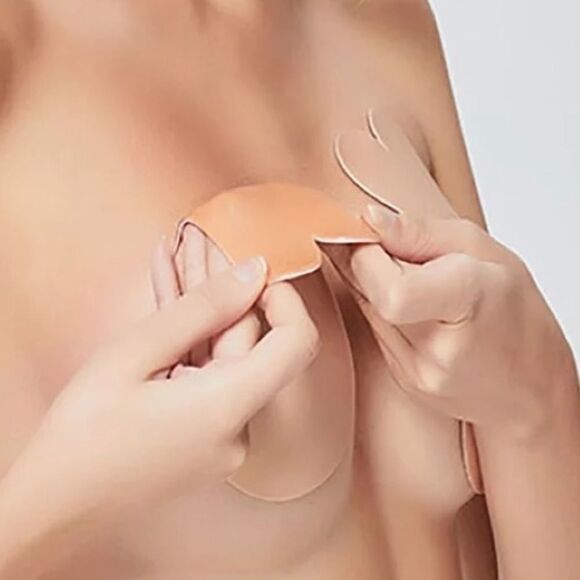 NWT Invisible Push Up Bra Nipple Cover A/B C/D - Picture 9 of 13